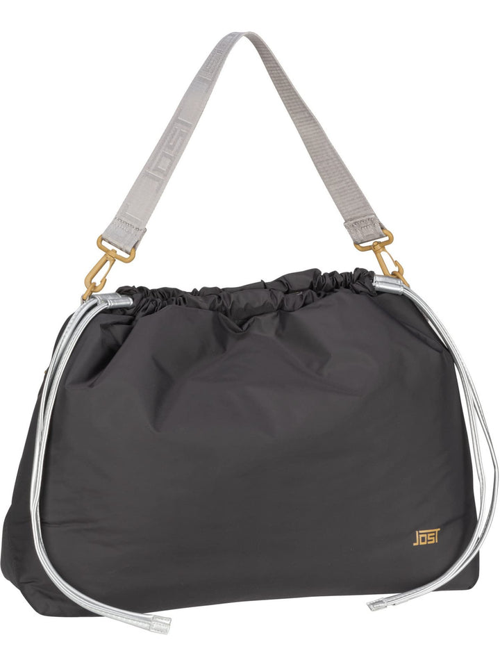 Jost Kemi - Schultertasche 43 cm Black/Silver, Black/Silver