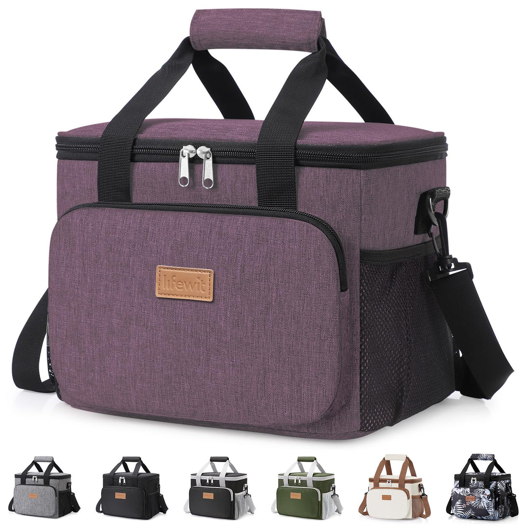 Lifewit Kühltasche Faltbar, Lunchtasche, Thermotasche Isoliertasche Picknicktasche für unterwegs, Tr