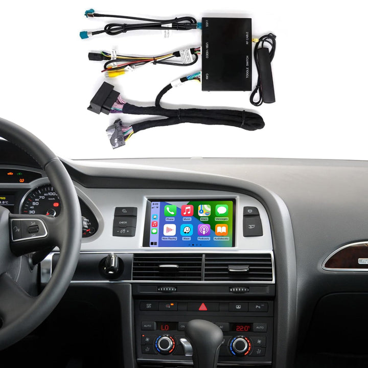 Road Top CarPlay Wireless Modul für Audi A6 S6 Q7 MMI 3G, CarPlay Interface | Für Audi A6/S6 (2010–2