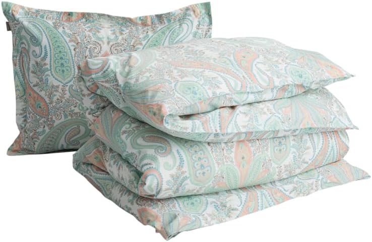 GANT Key West Paisley Bettdeckenbezug einzeln 135x200cm Farbe Coral PINK Coral Pink 135x200, Coral P