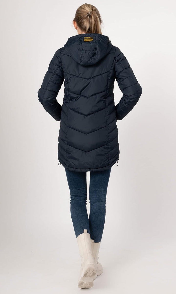 Sublevel Damen Mantel Winterjacke warme Jacke Outdoorjacke mit Kapuze sportlicher Damen Mädchen Park