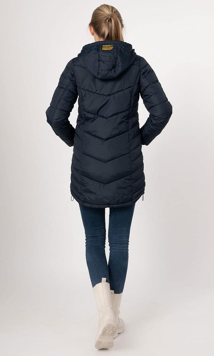 Sublevel Damen Mantel Winterjacke warme Jacke Outdoorjacke mit Kapuze sportlicher Damen Mädchen Park