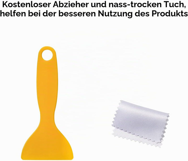 K&amp;F Concept Polarisationsfolie 4 Stück 300 * 200 * 0,21mm polfilter Folie，linear 90 Grad, 4 Stück