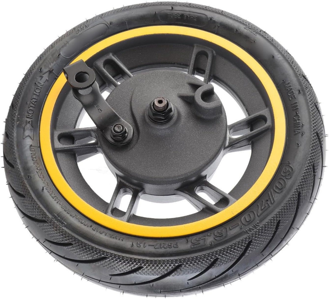 VGEBY Tubeless Reifen Vorderrad, 10 Zoll 60/70-6,5 Scooter Vorderrad mit Vakuum Tubeless Reifenersat