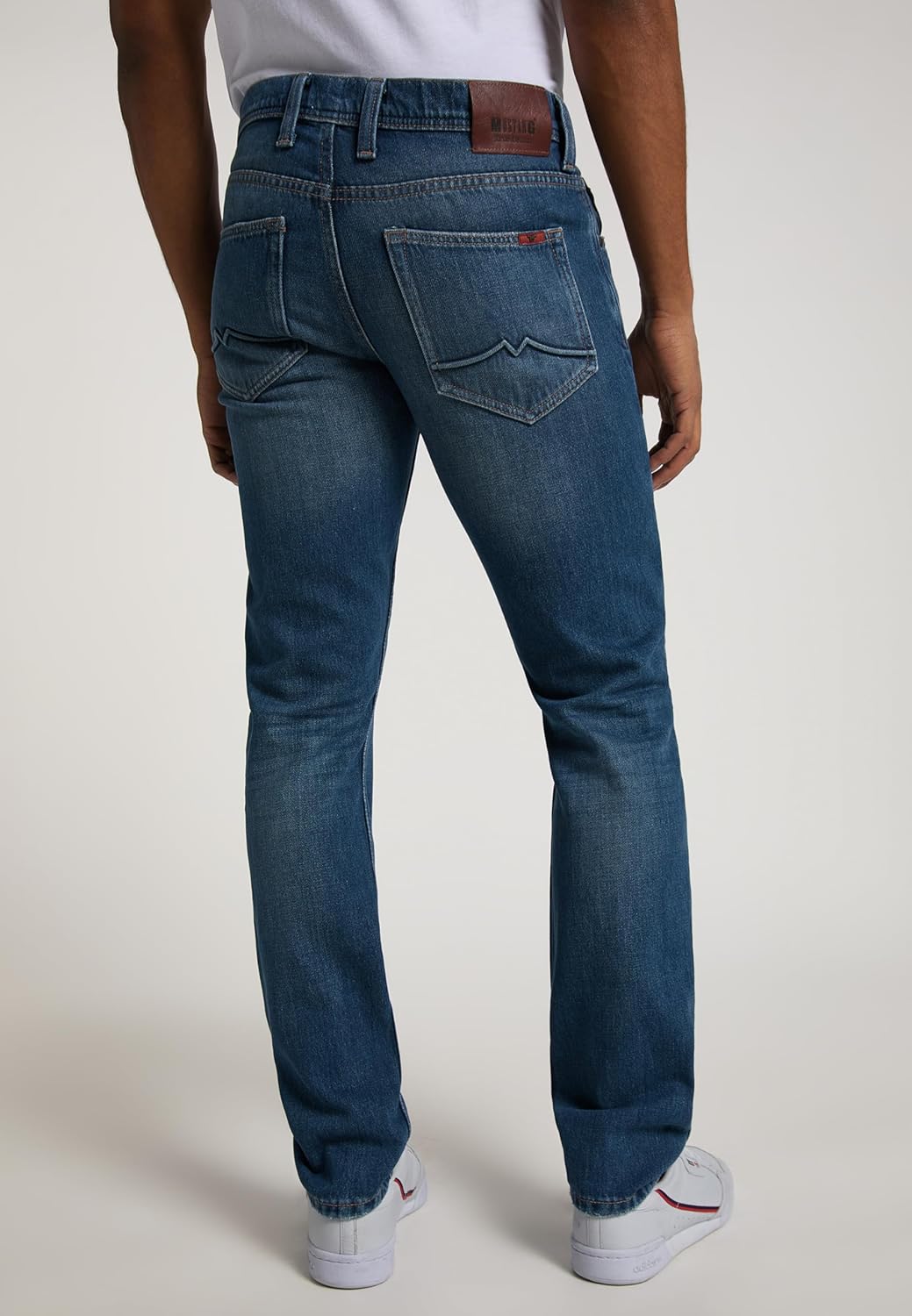 MUSTANG Herren Oregon Tapered Jeans 38W / 34L Mittelblau 5000-683, 38W / 34L Mittelblau 5000-683