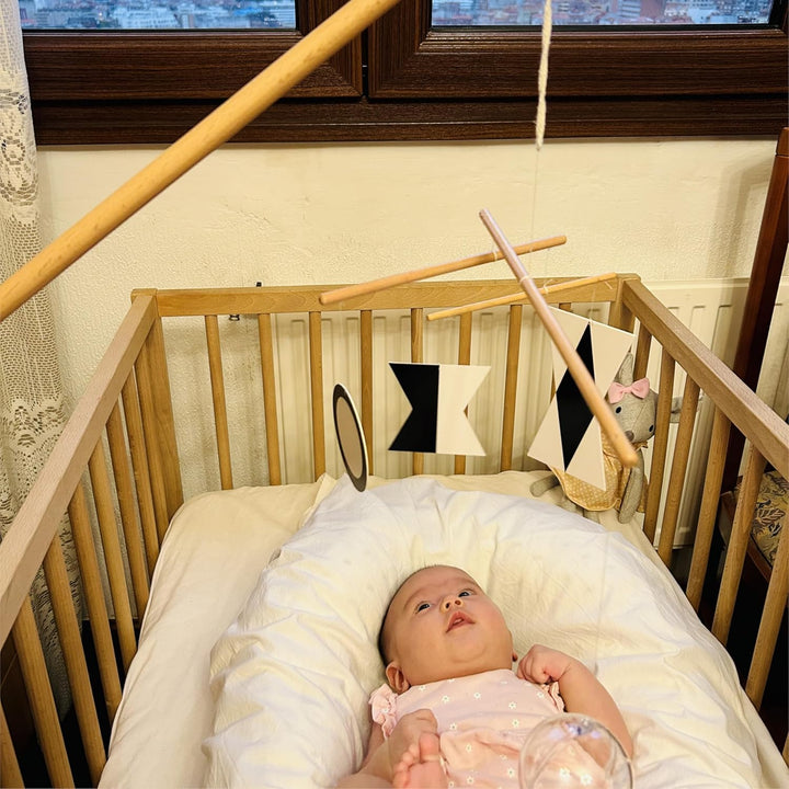 Munari Mobile, Montessori-Mobile, Babyspielzeug, Wickelspielzeug, Visuelle Verfolgung, Neugeborenen-