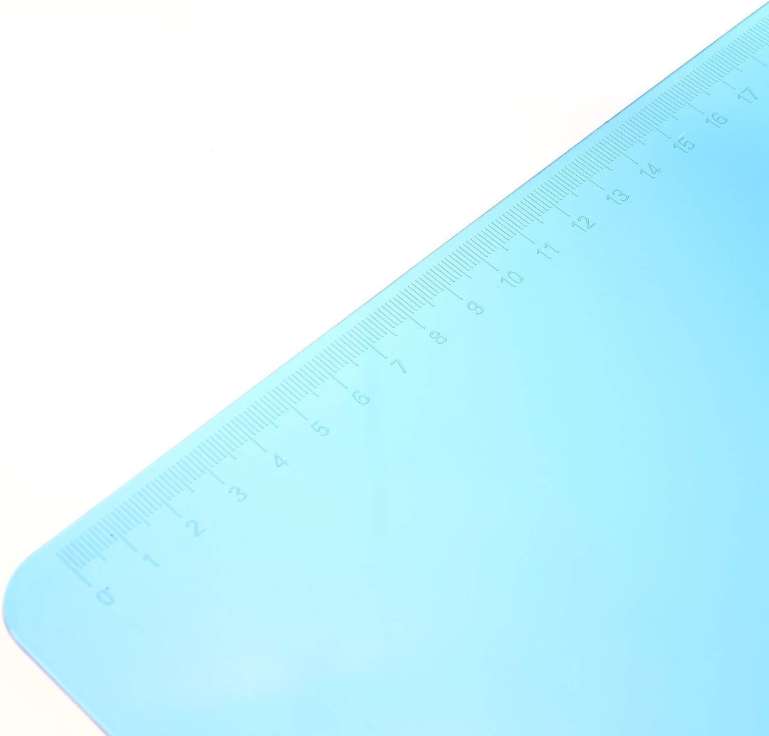 6er Klemmbrett A4 mit gummierter Metalklemme, Schreibbrett DIN A4 mit Aufhängeose, Pad Halter Clipbo