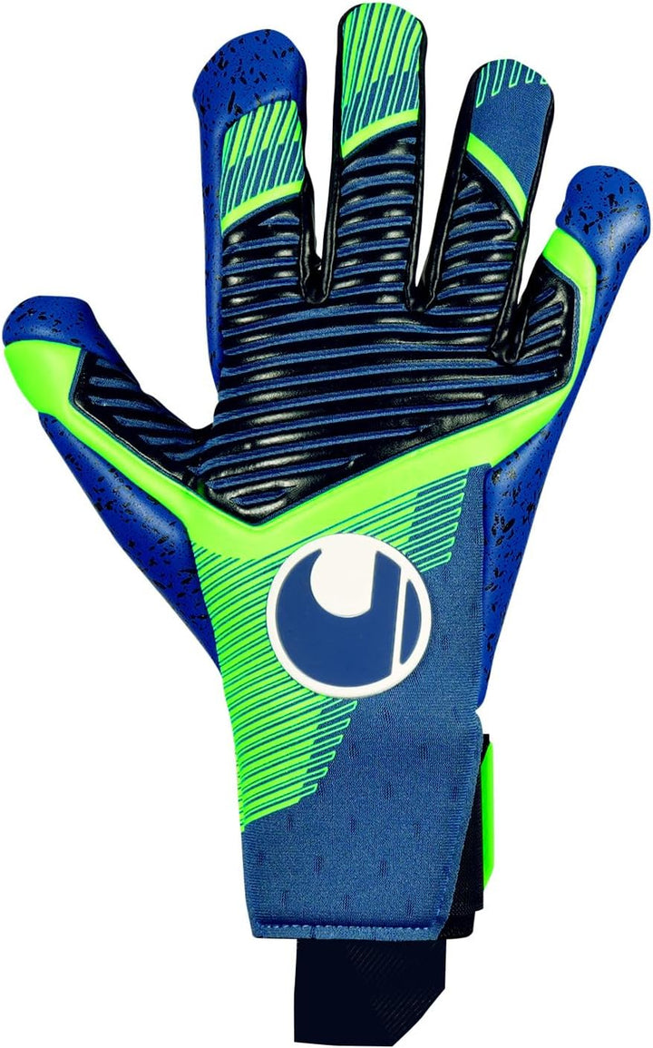 uhlsport Unisex – Erwachsene Aquagrip Hn Towarthandschuhe für Nasswetter 7 pacific blau/fluo grün/we