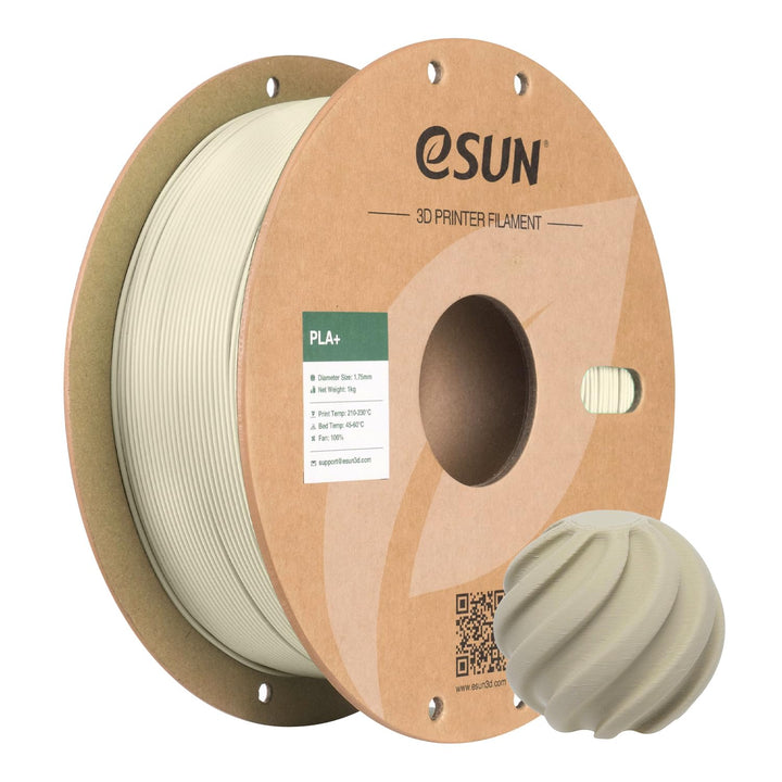 eSUN PLA+ Filament 1.75mm, 3D Drucker Filament PLA Plus, Massgenauigkeit +/- 0.03mm, 1kg Spule (2.2