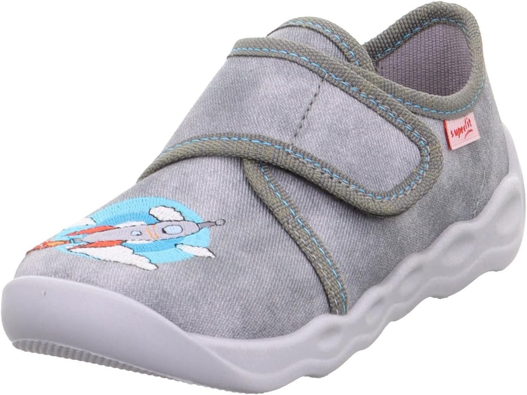 Superfit Jungen Bubble Hausschuh 23 EU Grau 2020, 23 EU Grau 2020