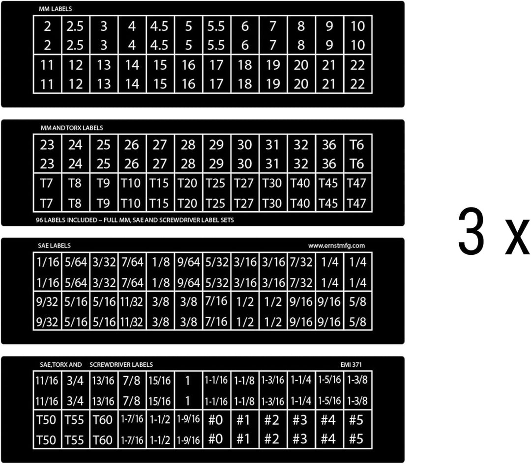 Ernst Verarbeitung Boss 3-läufig Universal Twist Lock Socket Tablett, mehreren Laufwerken, 8450 19-i