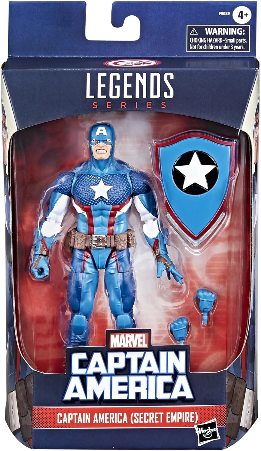 Marvel Legends Series Captain America Secret Empire Exclusive Collectible Action Figure with Shield