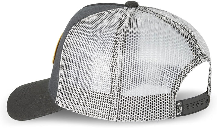 Von Dutch Cap für Herren &amp; Damen, verstellbar, Truckermütze, originell und bequem, Schwarz, Grau, Ge