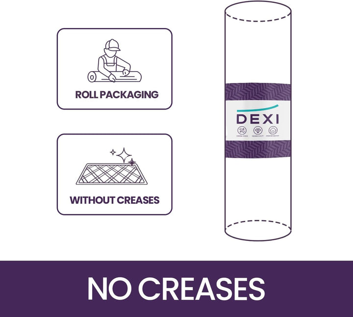 DEXI Schmutzfangmatte Innen 61 x 92 cm, rutschfest Fussmatte waschbar, absorbierend Fussmatte, Dünne