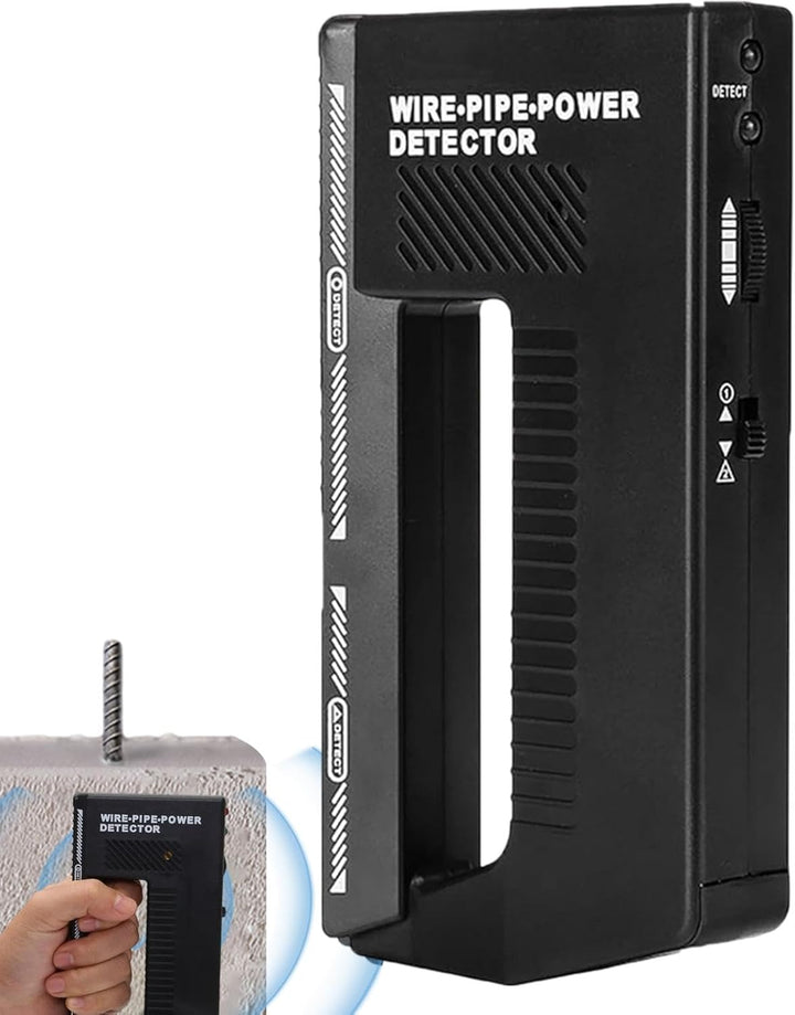 Wire Finder, Wall Stud Locator, Electrical Wires Finders, Sound Visual Alarms, 3,07 x 0,94 x 5,83 Zo
