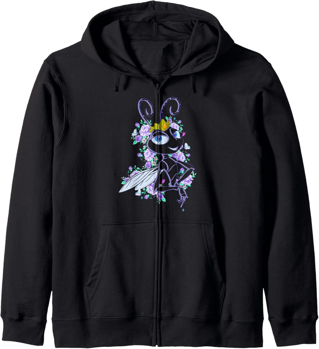 Disney Pixar Bugs Life Queen Atta Floral Kapuzenjacke