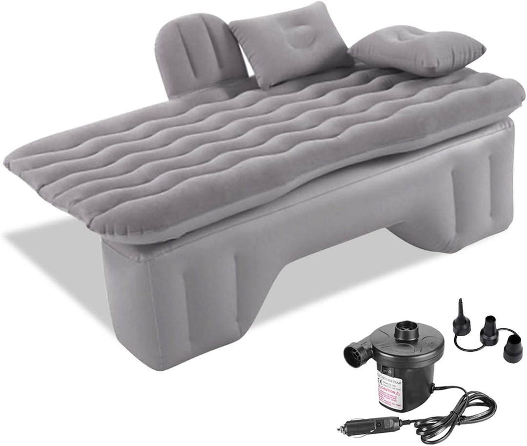 Ergocar Auto Luftmatratze Aufblasbare Matratze mit Pumpe Air Bett Camping Auto Kissen für Reisen Cam