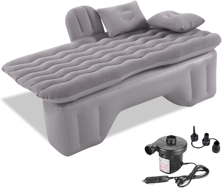 Ergocar Auto Luftmatratze Aufblasbare Matratze mit Pumpe Air Bett Camping Auto Kissen für Reisen Cam