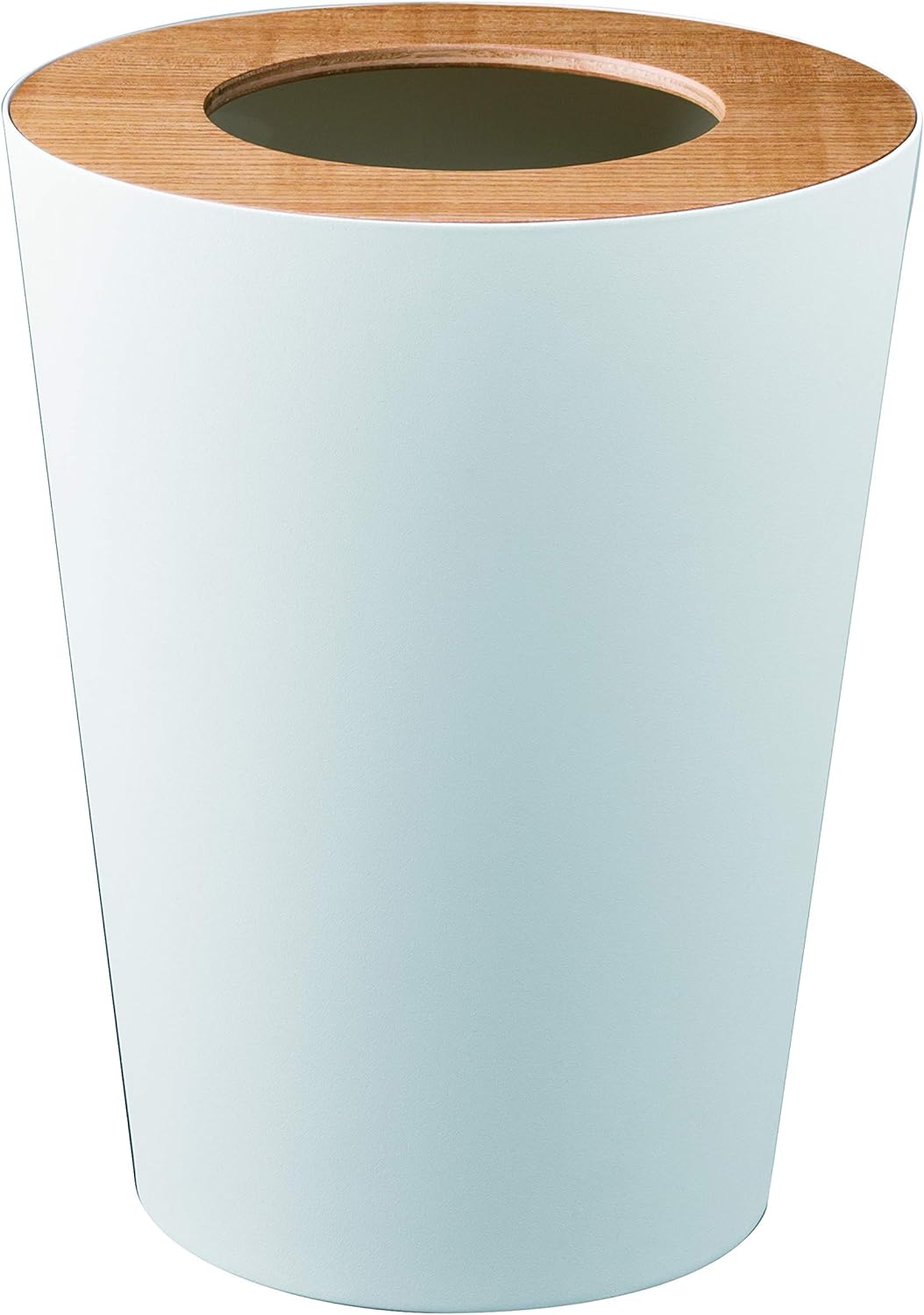 Trash Can Round - Rin - natural Weiss, Weiss