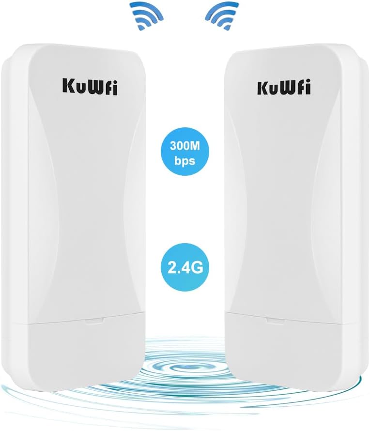 WLAN Bridge Point to Point Outdoor, 2.4 GHz 1 KM Long Range Point to Point Wireless Bridge, WiFi Bri