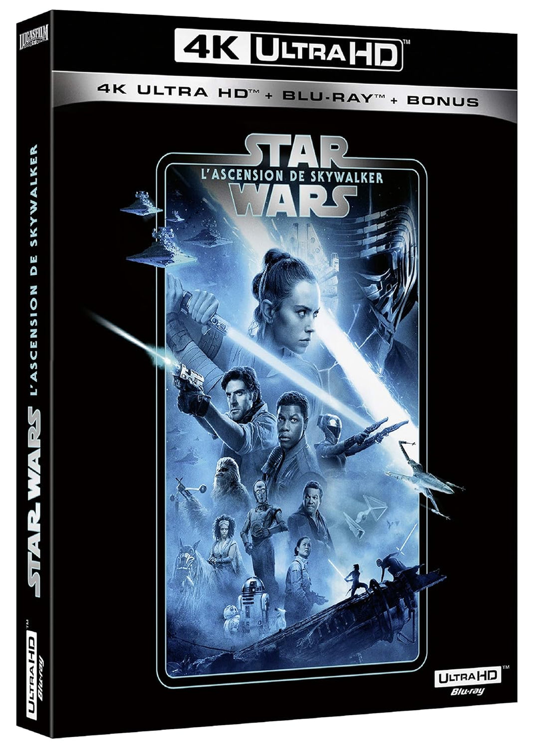 Star wars 9 : l'ascension de skywalker 4k Ultra-HD [Blu-ray] [FR Import], 4K