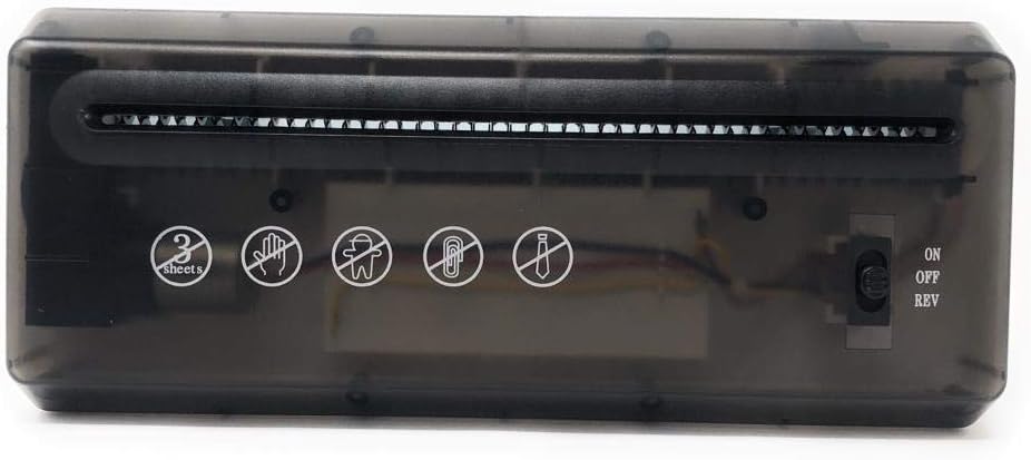TEMPO DI SALDI Elektrischer Dokumentenschneider, A4-Streifen, mit USB-Anschluss oder Batterien