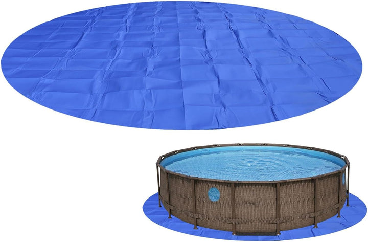 Generisch Pool-Liner-Pad, Pool-Unterlage-Pad,Runde, Dicke Poolplane, Pool-Bodenplane - Strapazierfäh