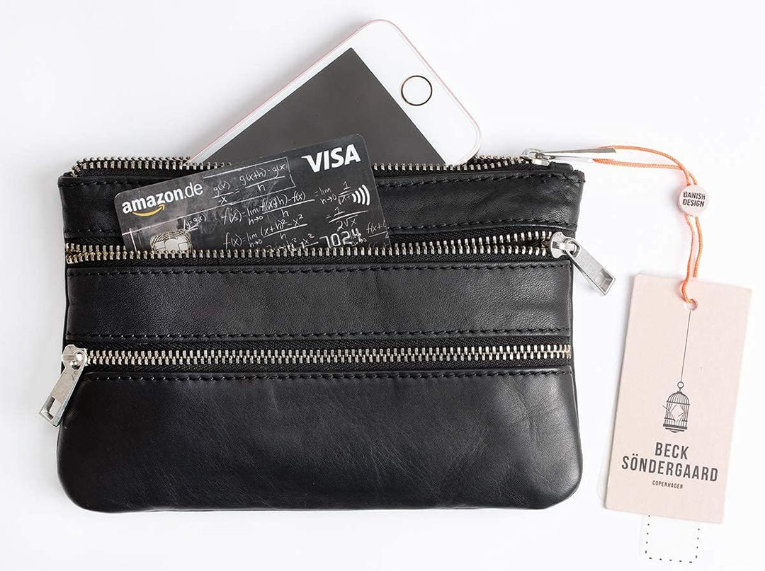 Becksondergaard Portemonnaie Veg Sally 18 x 11,5 cm Schwarz - 1907264001-010, Schwarz