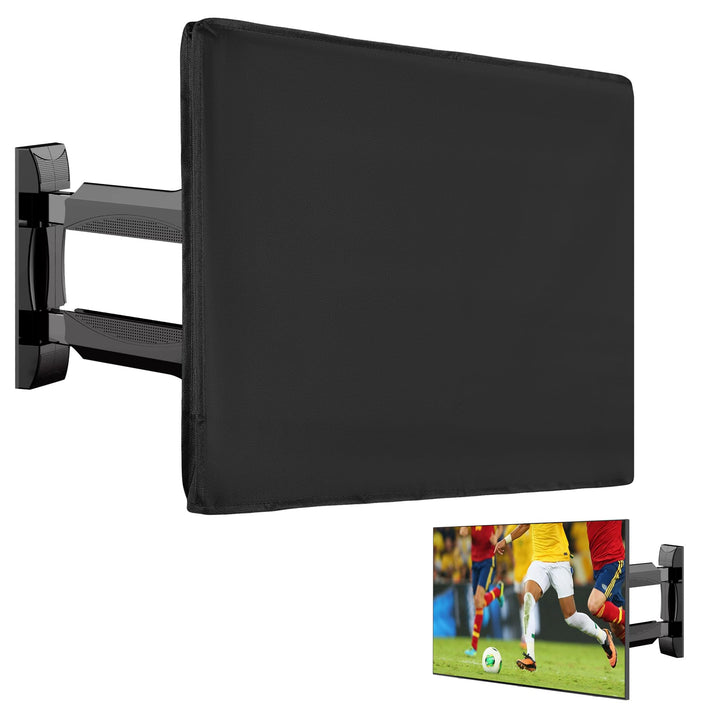 kwmobile 24" TV Outdoor TV Abdeckung - Fernseher Hülle Bildschirmschutz - Schutzhülle wetterfest - S