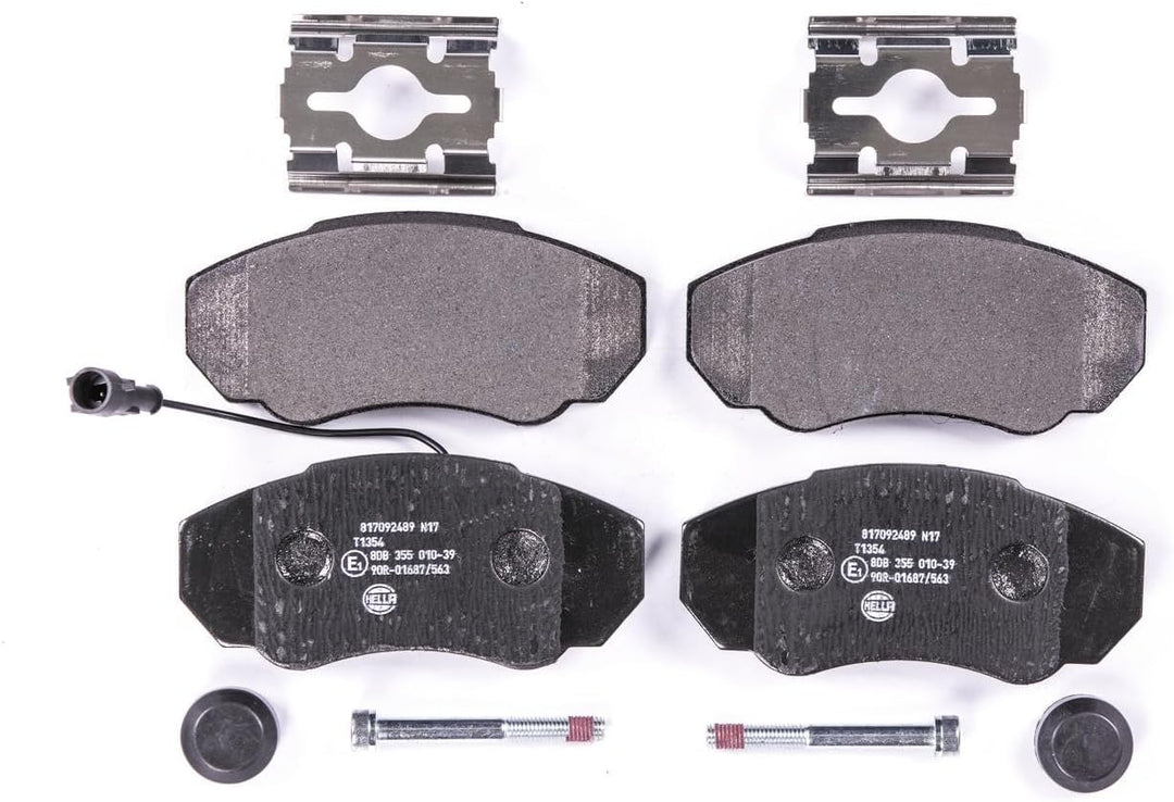 HELLA PAGID 8DB 355 010-391 Bremsbelagsatz - T1354 - Dicke/Stärke: 19.1mm - Bremssystem: Brembo - mi