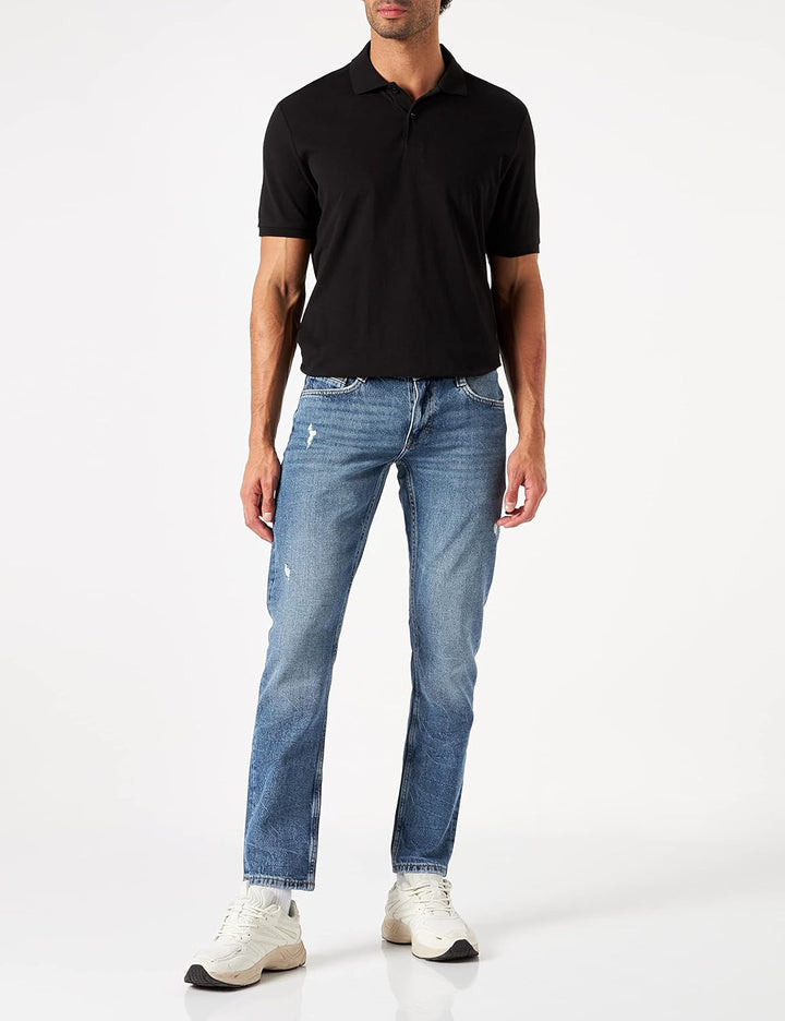 MUSTANG Herren Oregon Tapered Jeans 38W / 30L Mittelblau 684, 38W / 30L Mittelblau 684