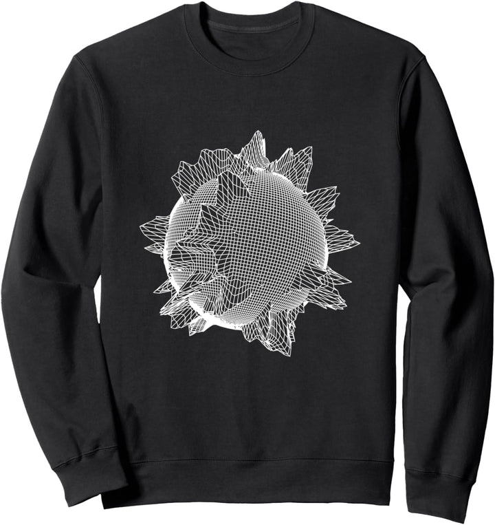 Geometrie Kreis Dreiecke Kugeln Geometrische Nerd Geek Sweatshirt