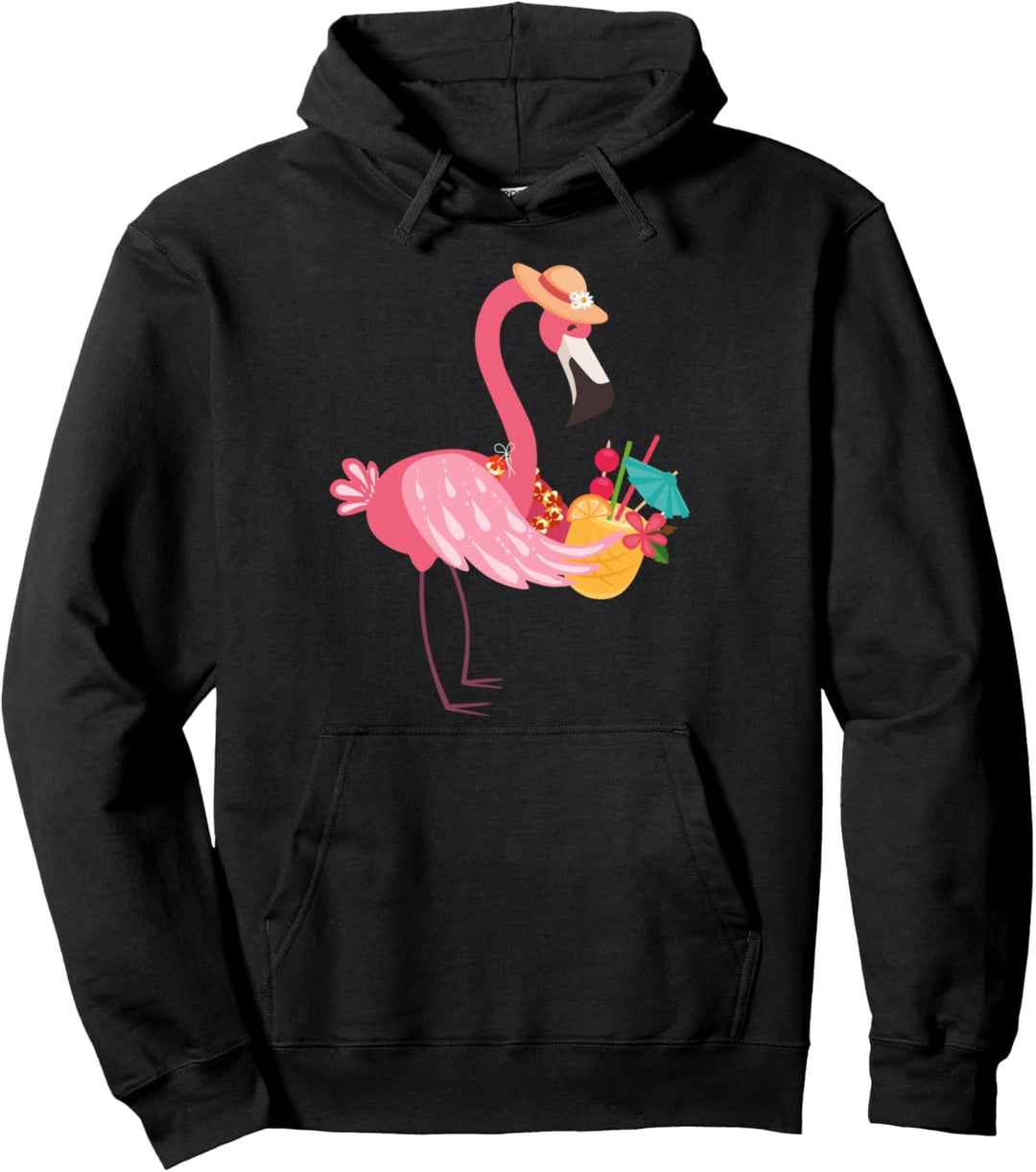 Ananas Flamingo Hawaii Lover Sommer Fan Pullover Hoodie