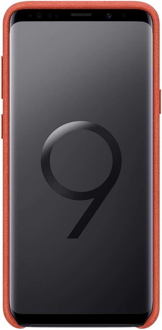 Samsung Alcantara Cover (EF-XG965) für das Galaxy S9+, Schwarz