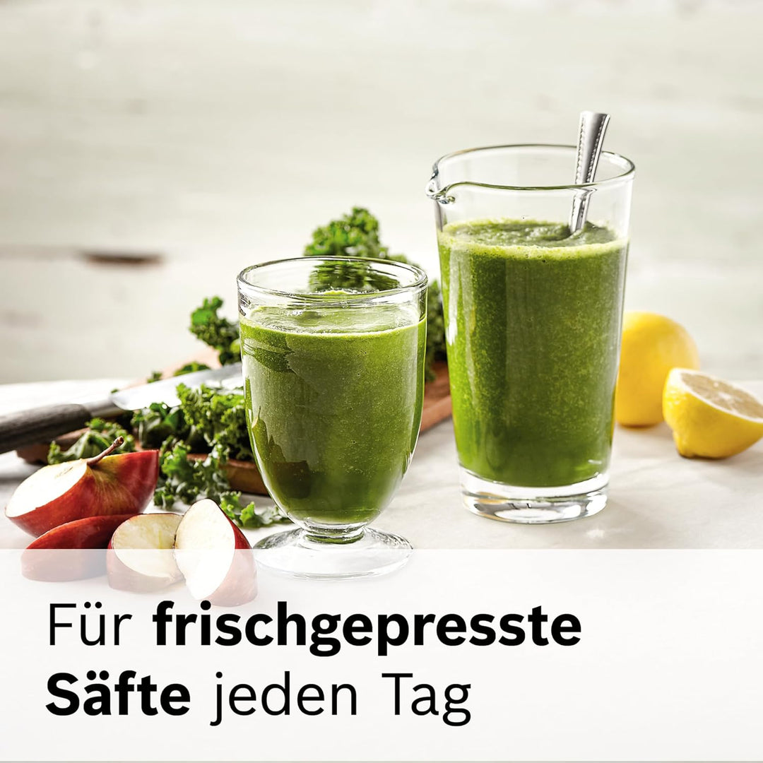 Bosch Fruchtpressenaufsatz MUZ45FV2, Zubehör passend für Küchenmaschinen Serie 4, Serie 2, MUM4, Fle