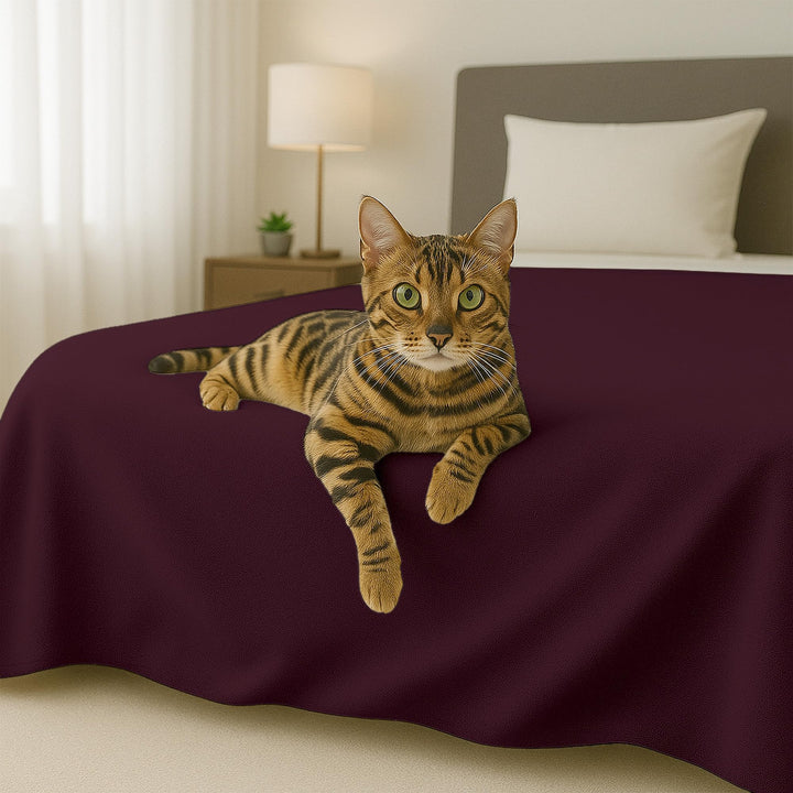 Byour3 - Bettüberwurf Bio-Baumwolle Gemischte Doppelbett Einzelbett Queen Size Bettdecke Sommer Früh