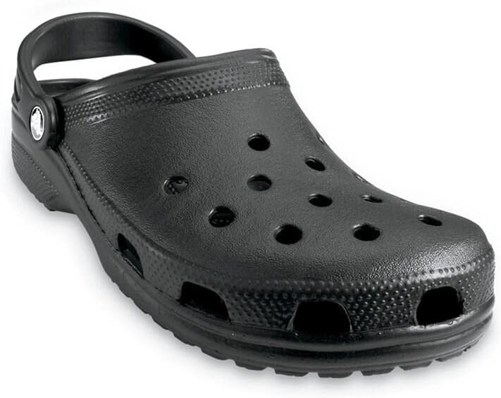 Crocs Unisex Adult Classic Clogs (Best Sellers) Clog 38/39 EU Schwarz, 38/39 EU Schwarz
