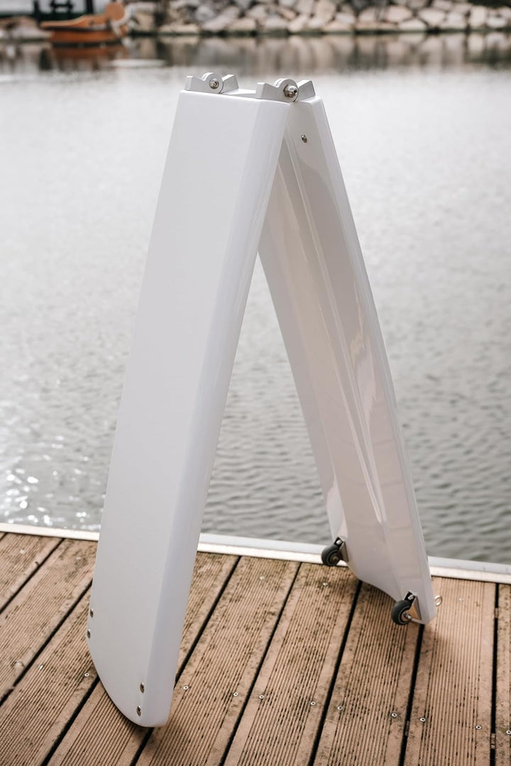 Poseidon Seamarkt Faltbare Carbon-Gangway | 200 cm | UV-geschützt | rutschfeste Unterseite | Tragkra