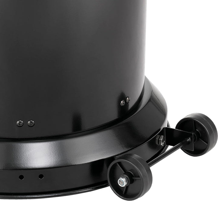 tepro Terrassenfeuer Ventura, Feuerschale, Feuerkorb für den Garten, schwarz/Silber, inkl. Regler un