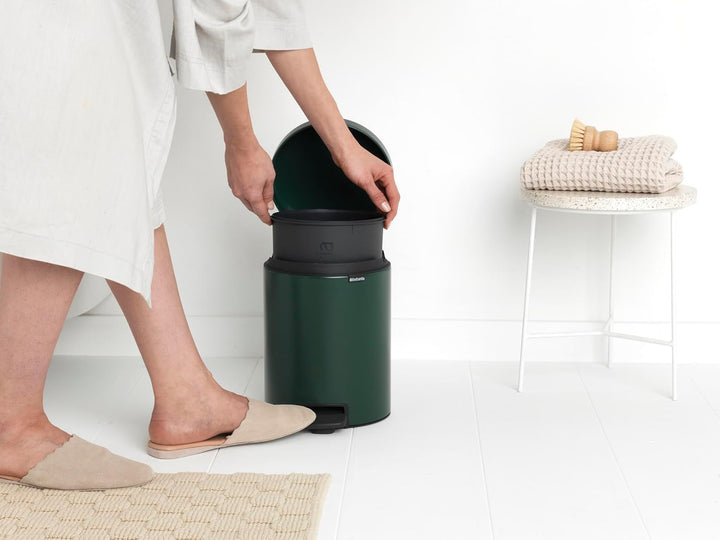Brabantia Badezimmereimer, Pine Green, 5L 5 Liter Pine Green, 5 Liter Pine Green