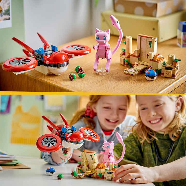 LEGO Pokémon SMART Play: Drohnensuche nach einem Mysteriösen Mew - kompatibles interaktives Spielset