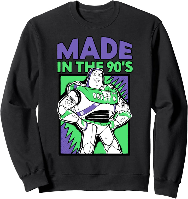Disney Pixar Toy Story 4 Buzz Made In The 90's Sweatshirt