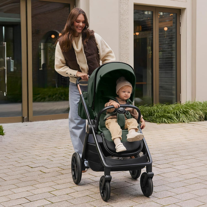 LIONELO LAYLA 2 in 1 Kombikinderwagen Kinderwagen 0-48 Monate bis 22 kg, Babywanne bis 9 kg, Rückenl