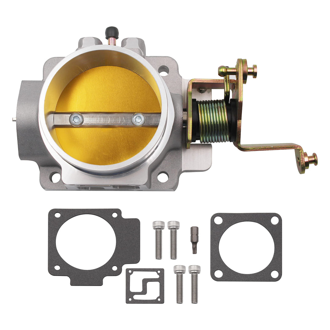1724 62 mm Power Plus Series Drosselklappenkörper Ersatz für BKK, kompatibel mit 1991–2003 Jeep 4.0L