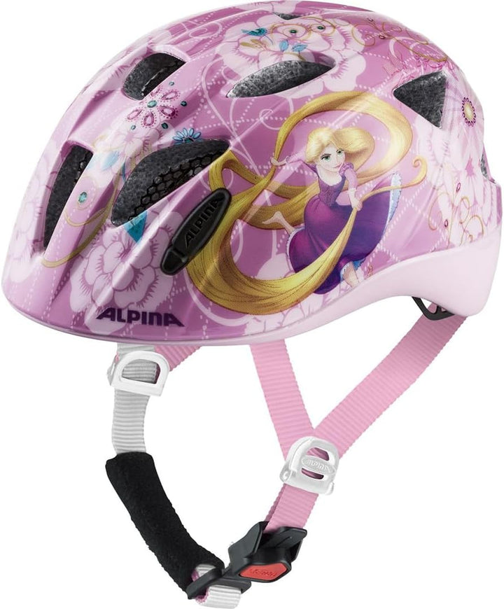 ALPINA XIMO - Leichter, Sicherer & Bruchfester Fahrradhelm Mit Optionalen LED-Licht Für Kinder Rapun