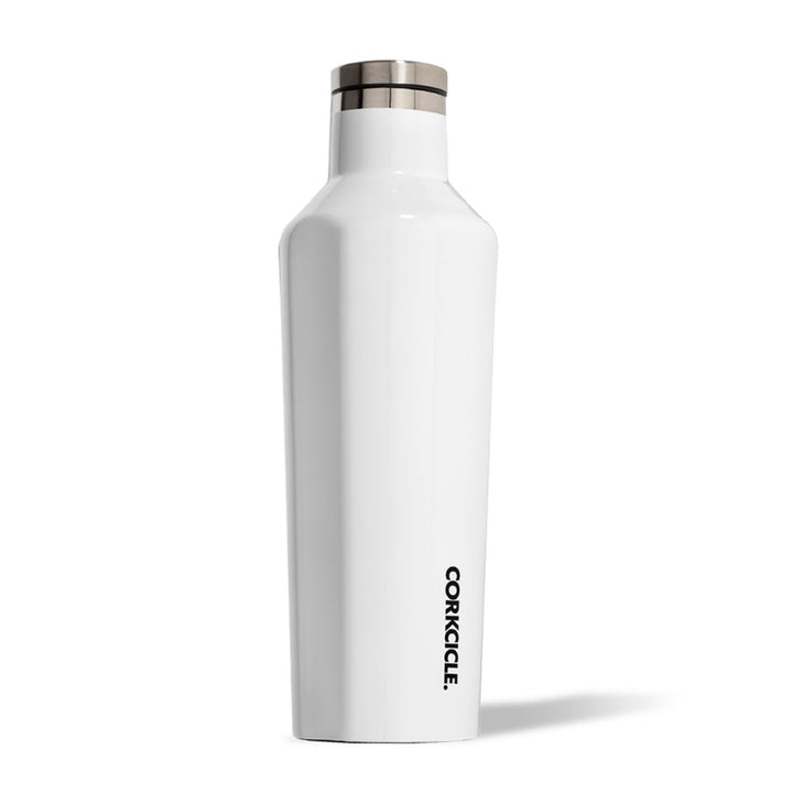 Corkcicle 2016GW Isolierflasche, Edelstahl, Gloss White Gloss White 47 cl, Gloss White 47 cl