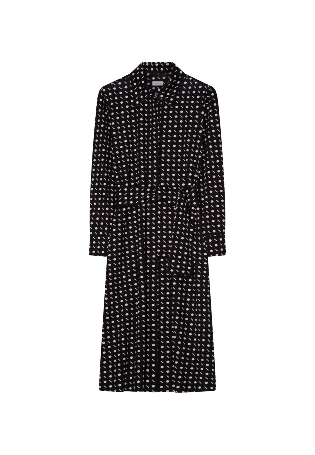 Seidensticker Damen Blusen Kleid - Fashion - Regular Fit - tailliert - Bügelleicht – Langarm 36 Dunk