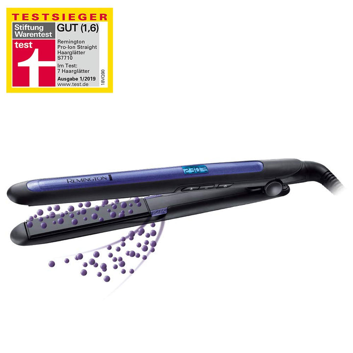 Remington Glätteisen [dreifache Ionen-Technologie: weniger Frizz & statische Aufladung] Pro-Ion (Ult