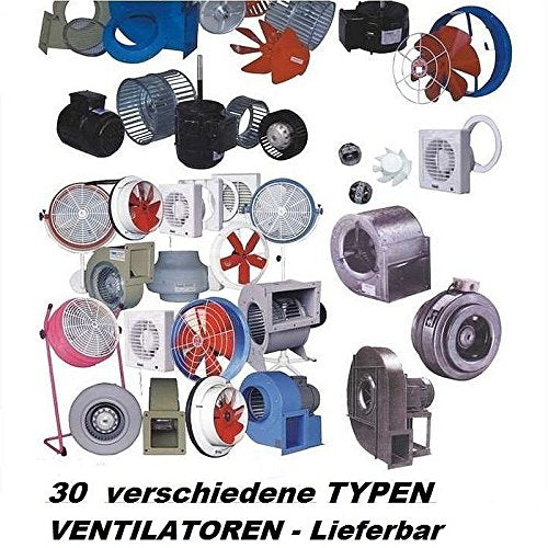 Uzman-Versand 160mm Wandventilator mit Klappe Fenstergebläse Fenster Tür Decke Lüfter Wandlüfter mit