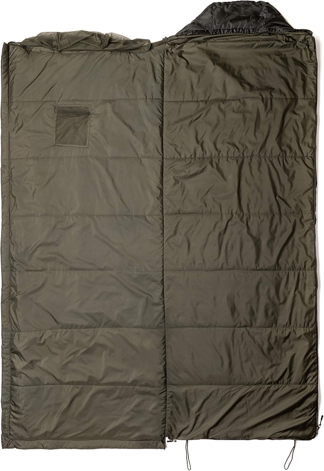 Jungle Bag, Schlafsack mit Reissverschluss auf der linken Seite von Snugpak olivgrün, olivgrün